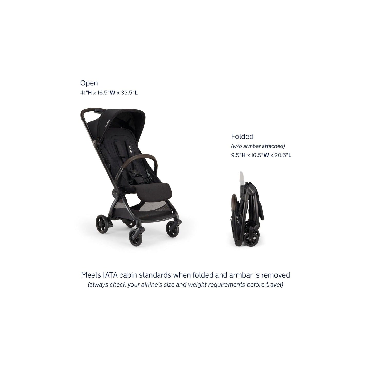 Nuna VIAA Cabn Stroller