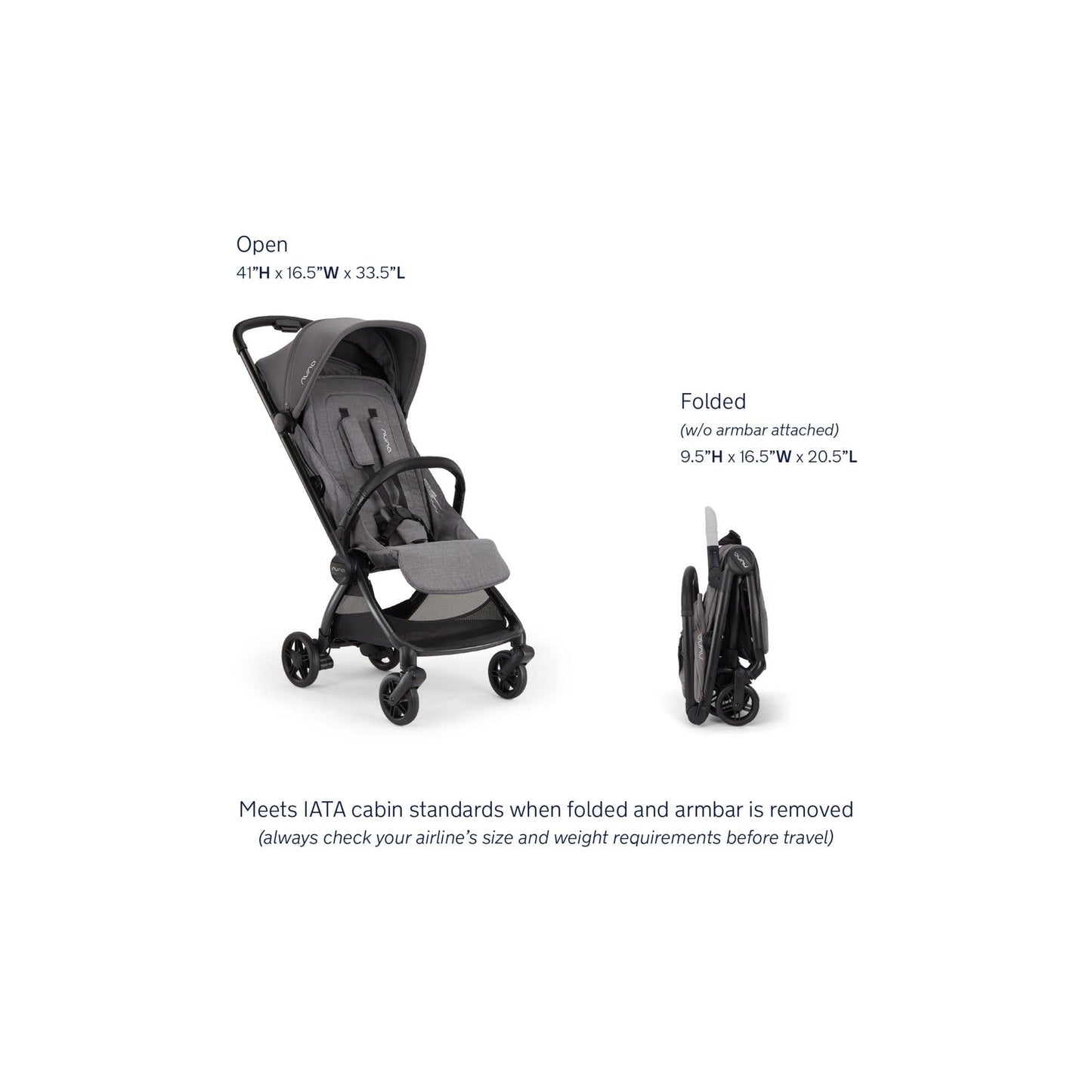 Nuna VIAA Cabn Stroller