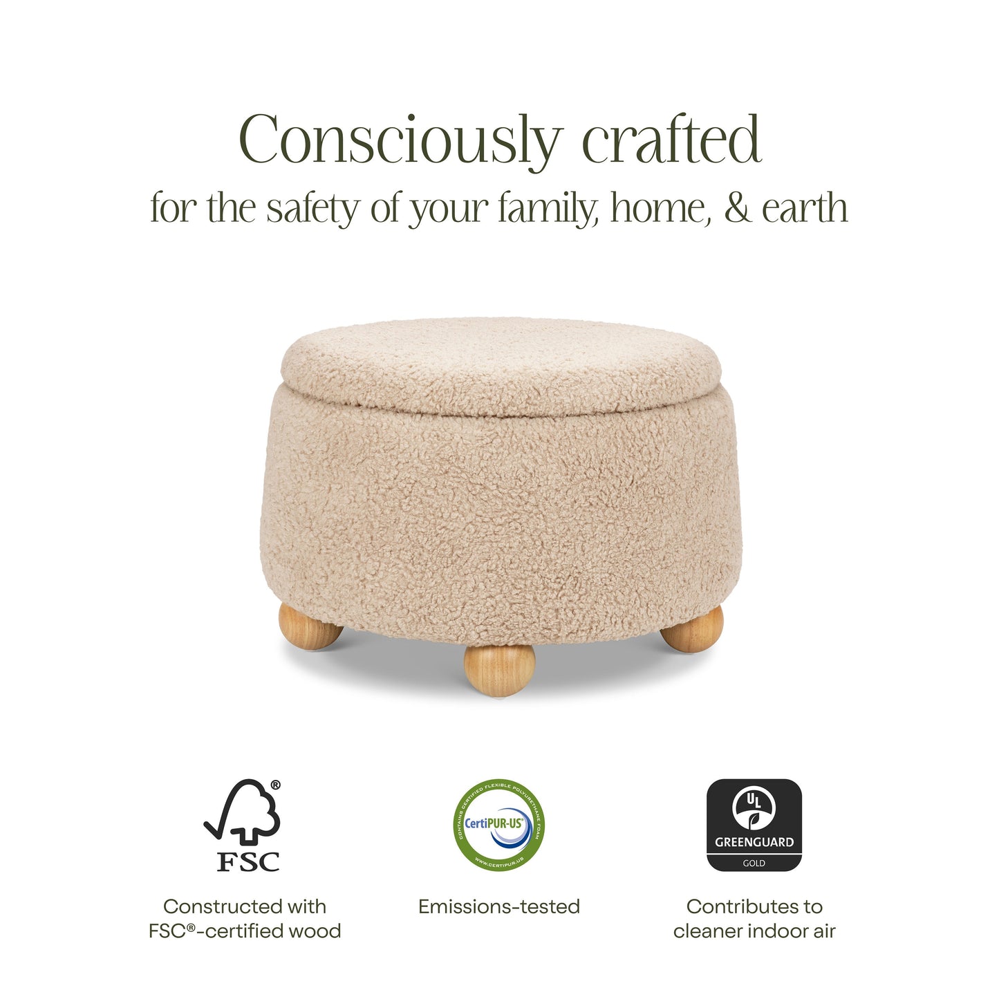 Namesake Tuffet Storage Ottoman
