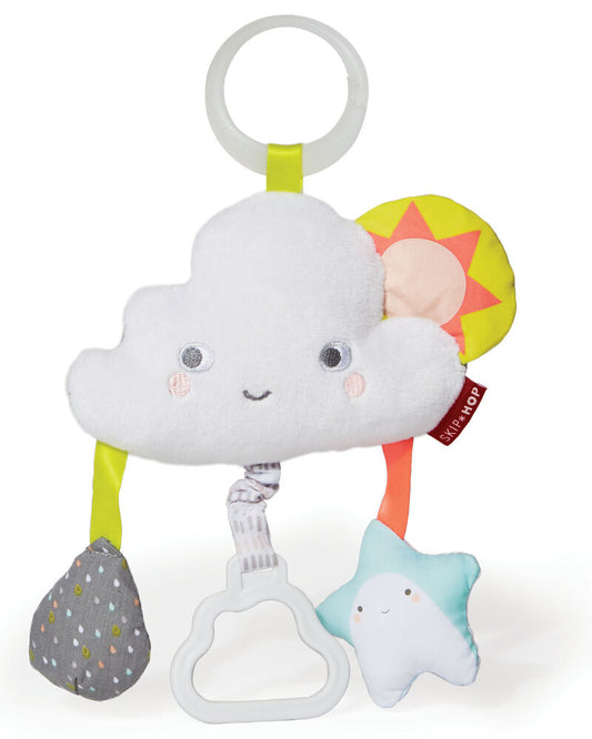 Silver Lining Cloud Jitter Stroller Baby Toy