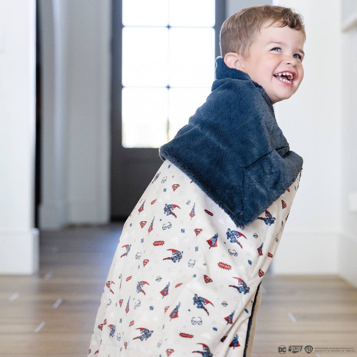 Superman Minky/Lush - Toddler