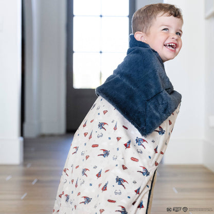 Superman Minky/Lush - Toddler