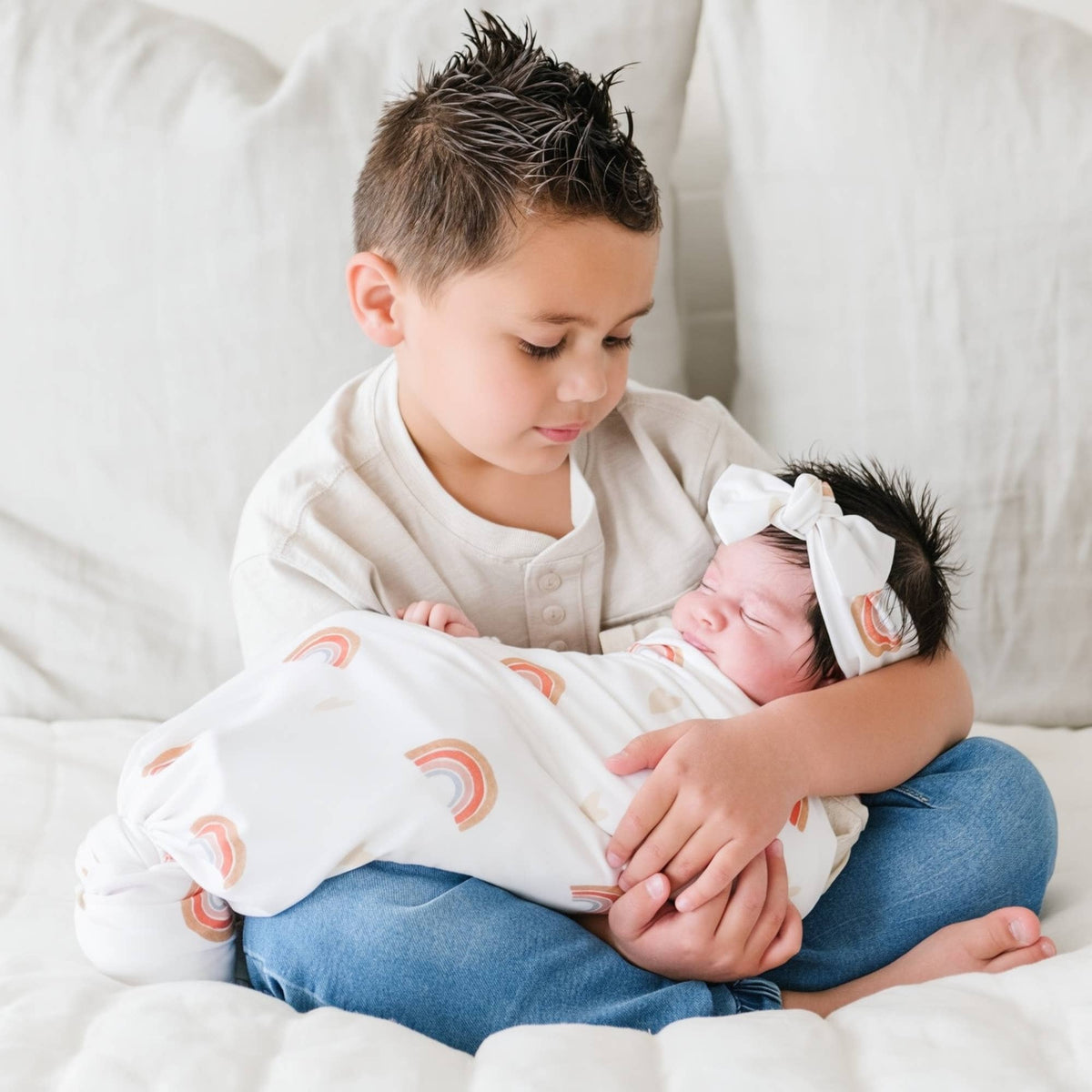 Stretchy Swaddles - Over the Rainbow / Swaddle