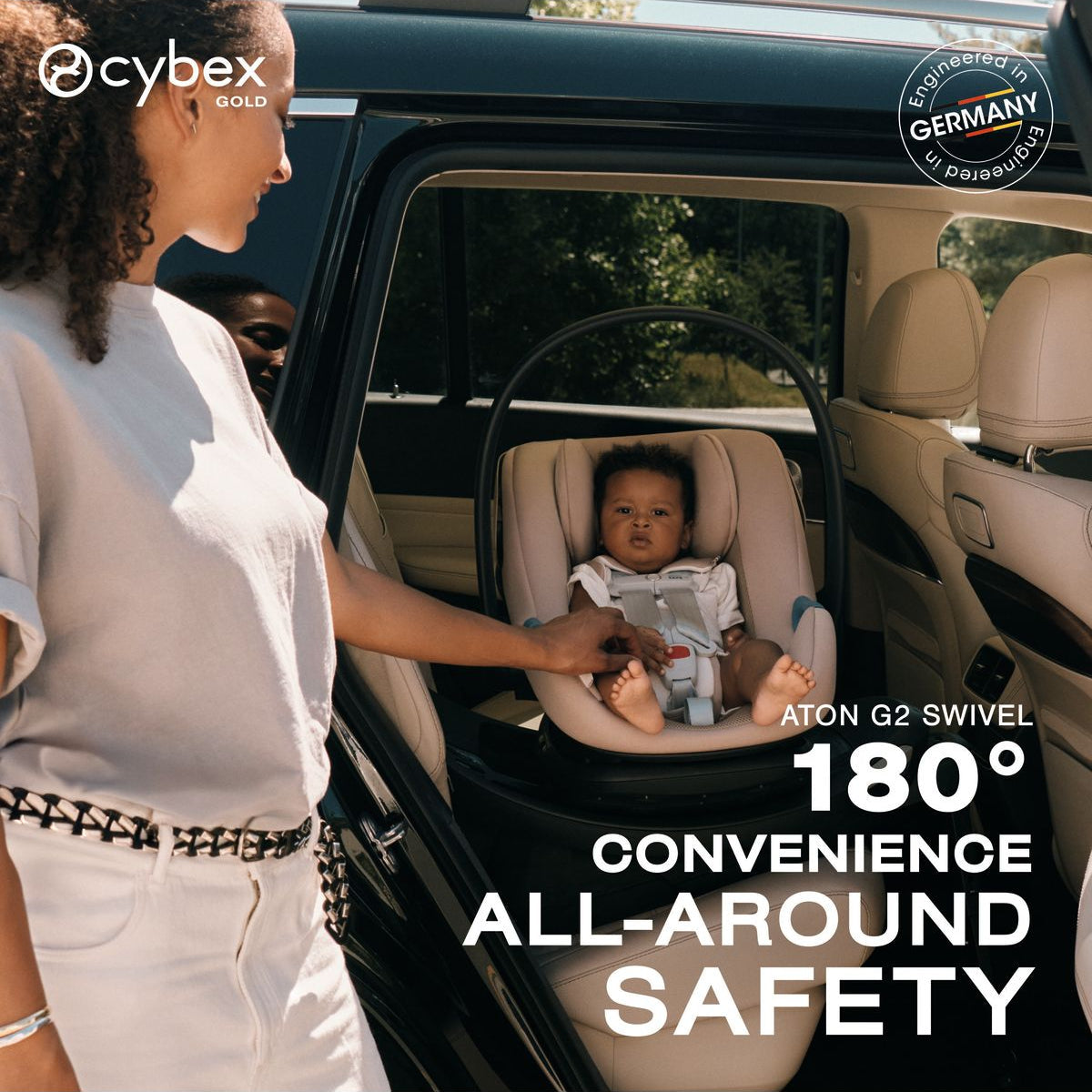 Cybex Aton G2 Swivel Infant Car Seat + Load Leg Base