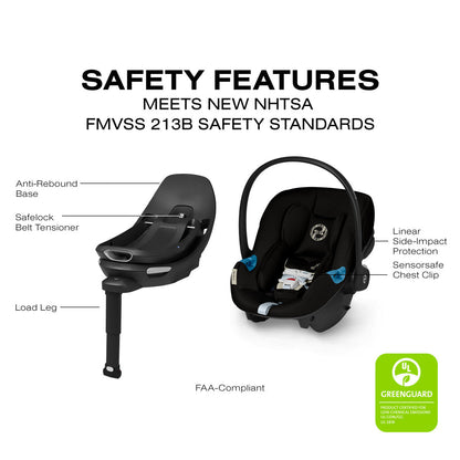 Cybex Aton G2 Swivel Infant Car Seat + Load Leg Base