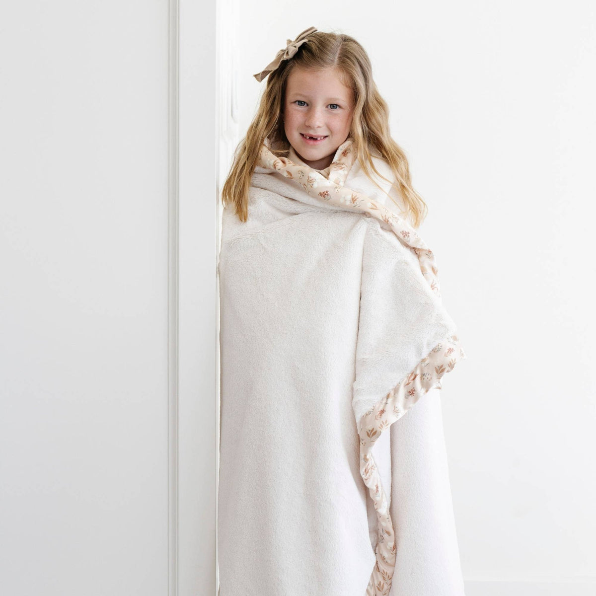 Satin Border Toddler - Flora