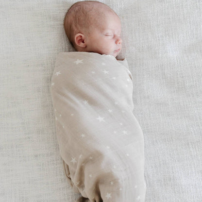 Bamboo Rayon Muslin Swaddles - Starry Night