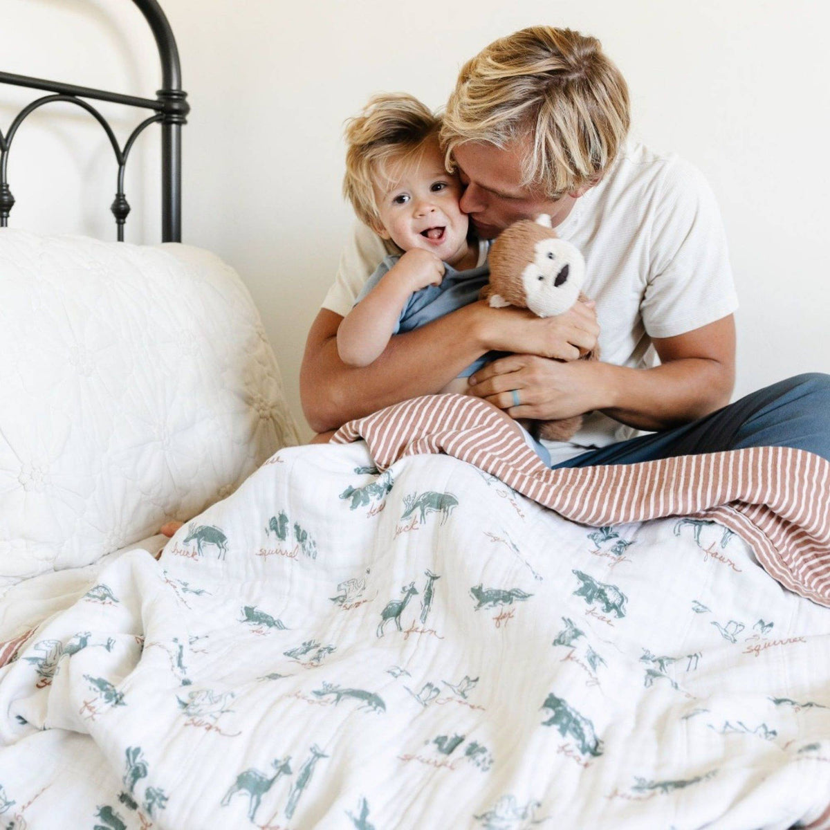 Bamboo Rayon Muslin 4-LAYER Quilts - By Hope Lakewood Animals