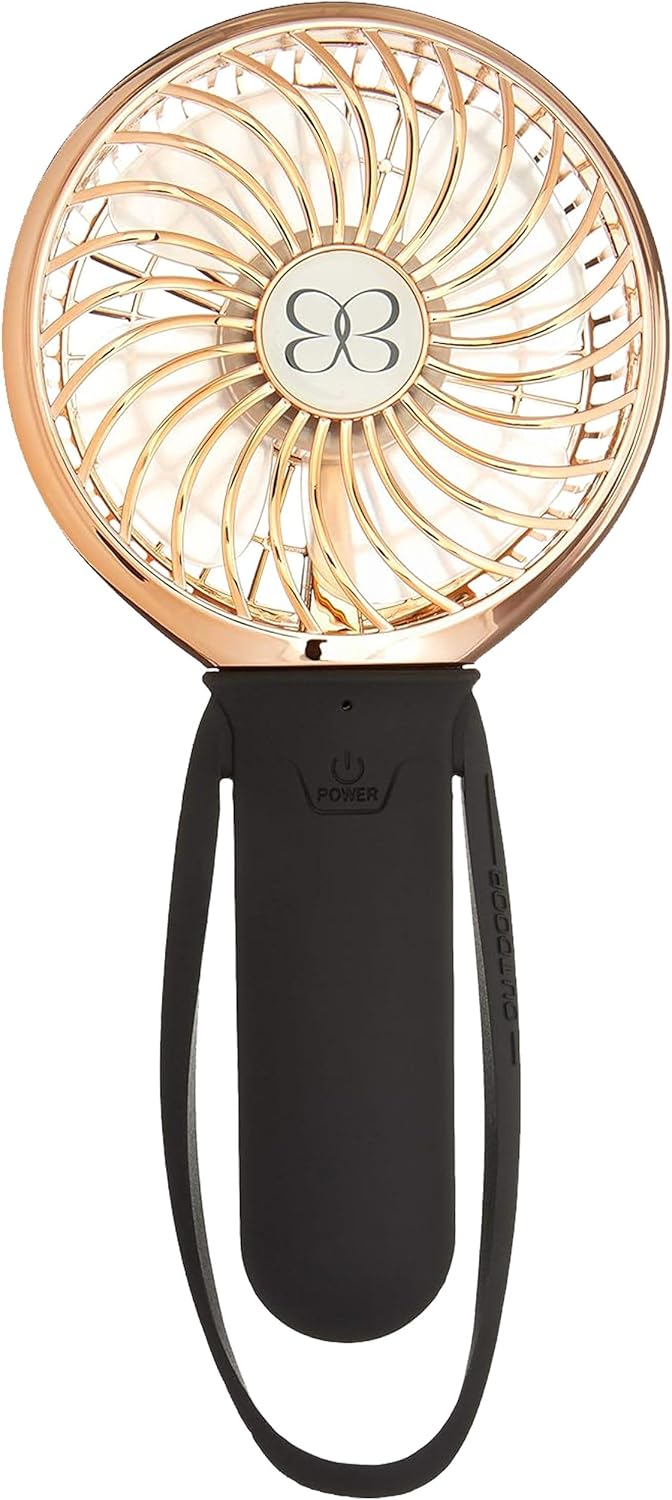 3-Speed Recharge Turbo Stroller Fan - Gold