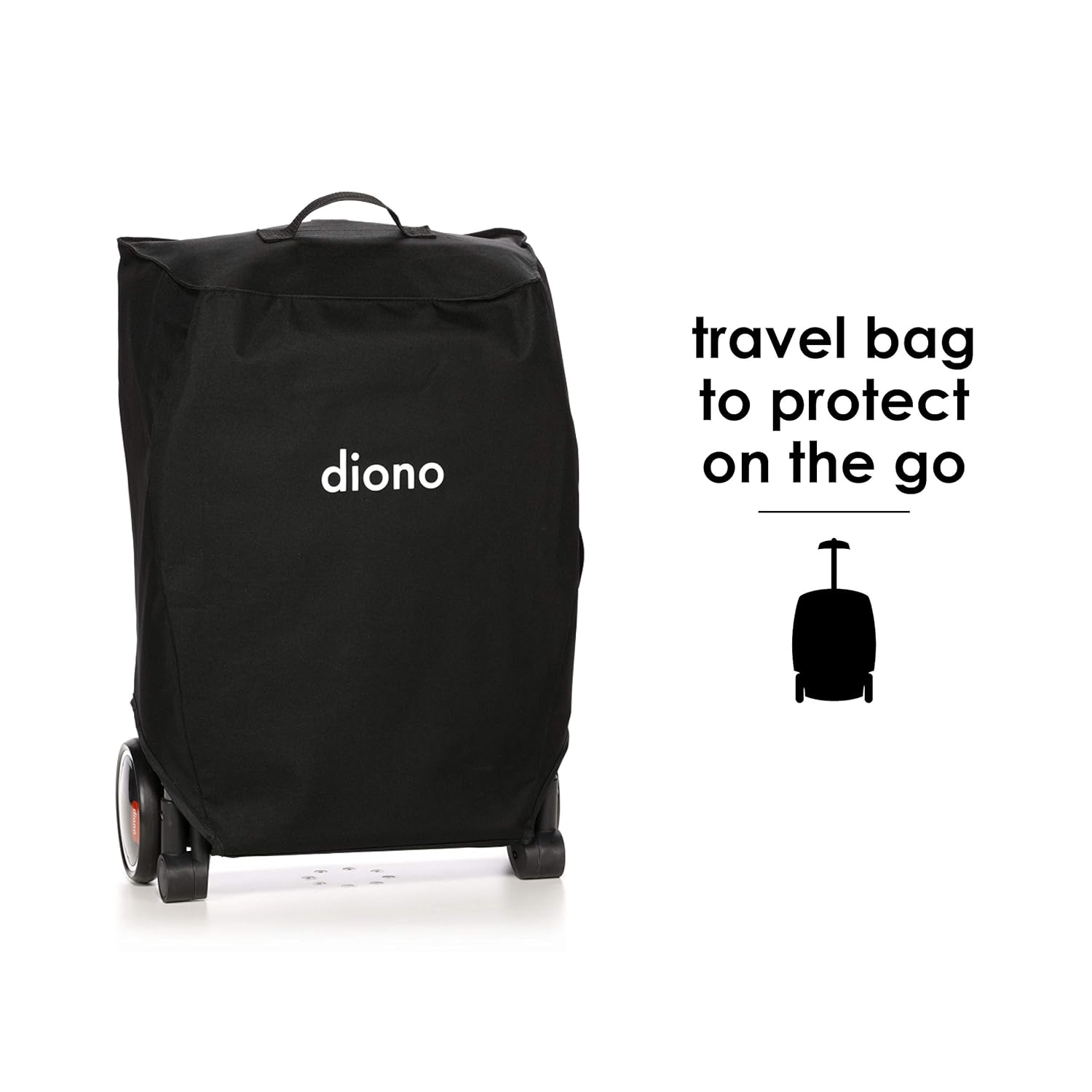 diono traverze double stroller Diono Traverze Compact Travel Stroller