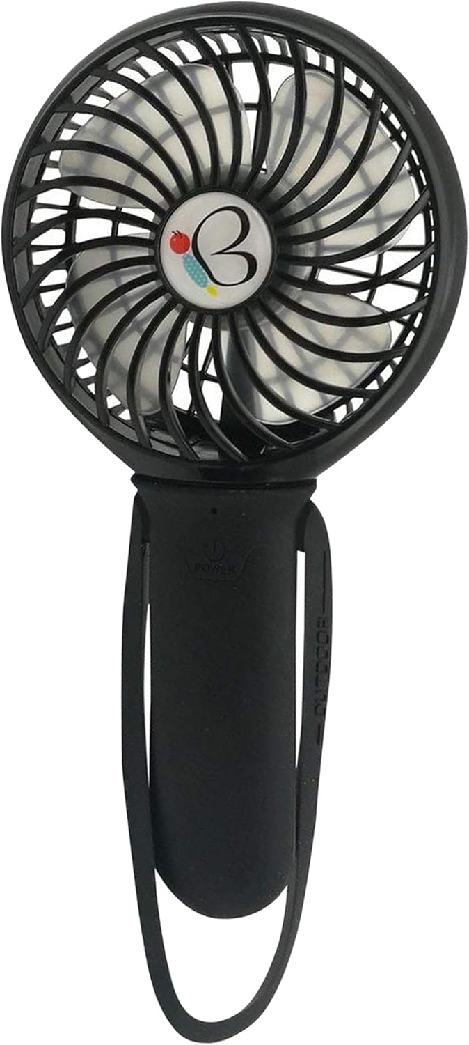3-Speed Recharge Turbo Stroller Fan - Black