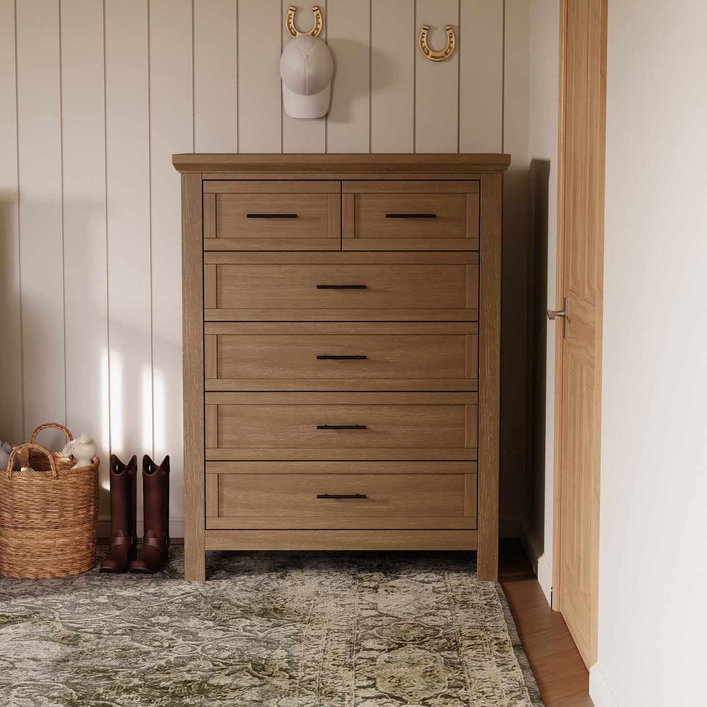Monogram by Namesake Emory Farmhouse 6-Drawer Chest