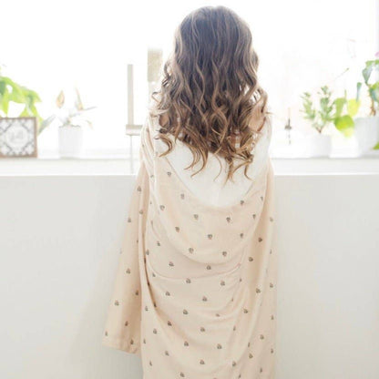 Hooded Towel - Tulips