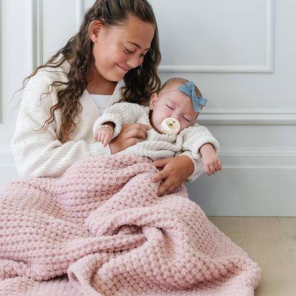 Waffle Knit Receiving - Rosette