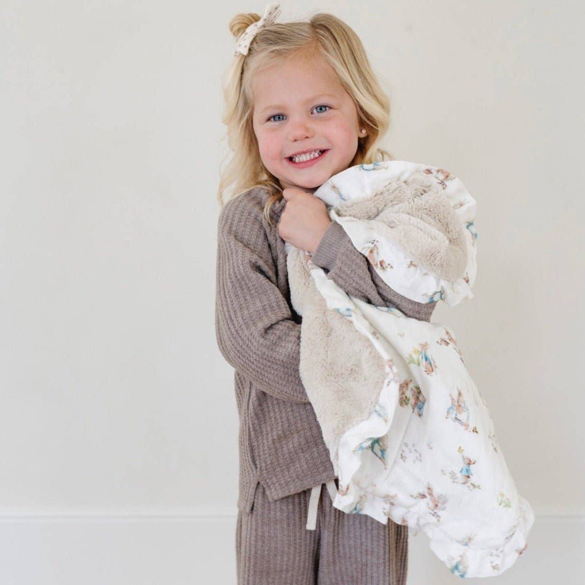 Saranoni Peter Rabbit™ Bamboo Rayon Muslin/Lush Mini Blankets