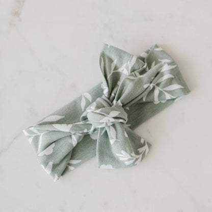 Stretchy Swaddles - Sweet Alyssum / Bow