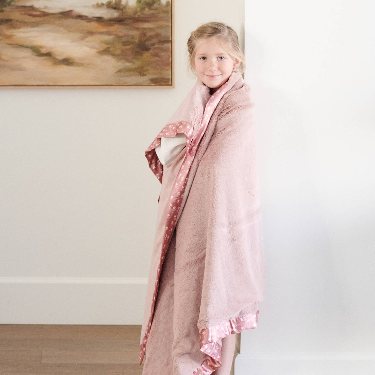 Satin Border Toddler - Tulip