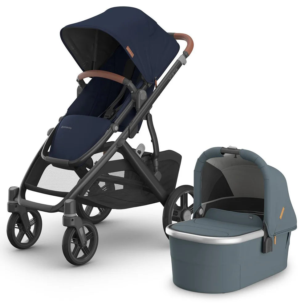UPPAbaby Vista V3 Stroller & Bassinet V3 Bundle - Noa / Callum