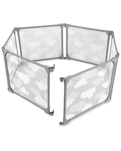 Skip Hop Expandable Enclosure - Grey/Clouds