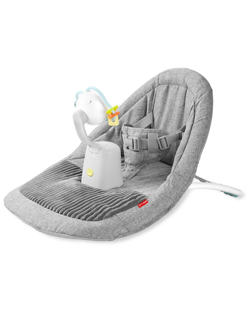 Silver Lining Cloud Upright Activity Floor Seat - Grey