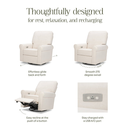 Monogram by Namesake Monroe Power Recliner & Swivel Glider