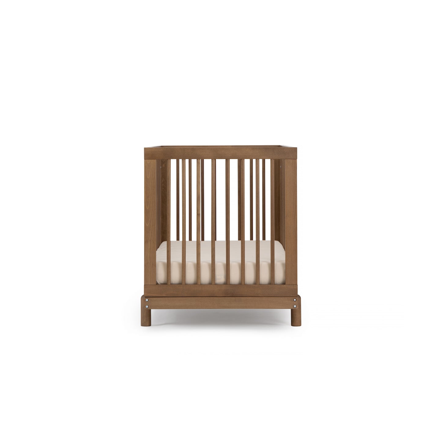 Bliss 4-in-1 convertible crib, walnut