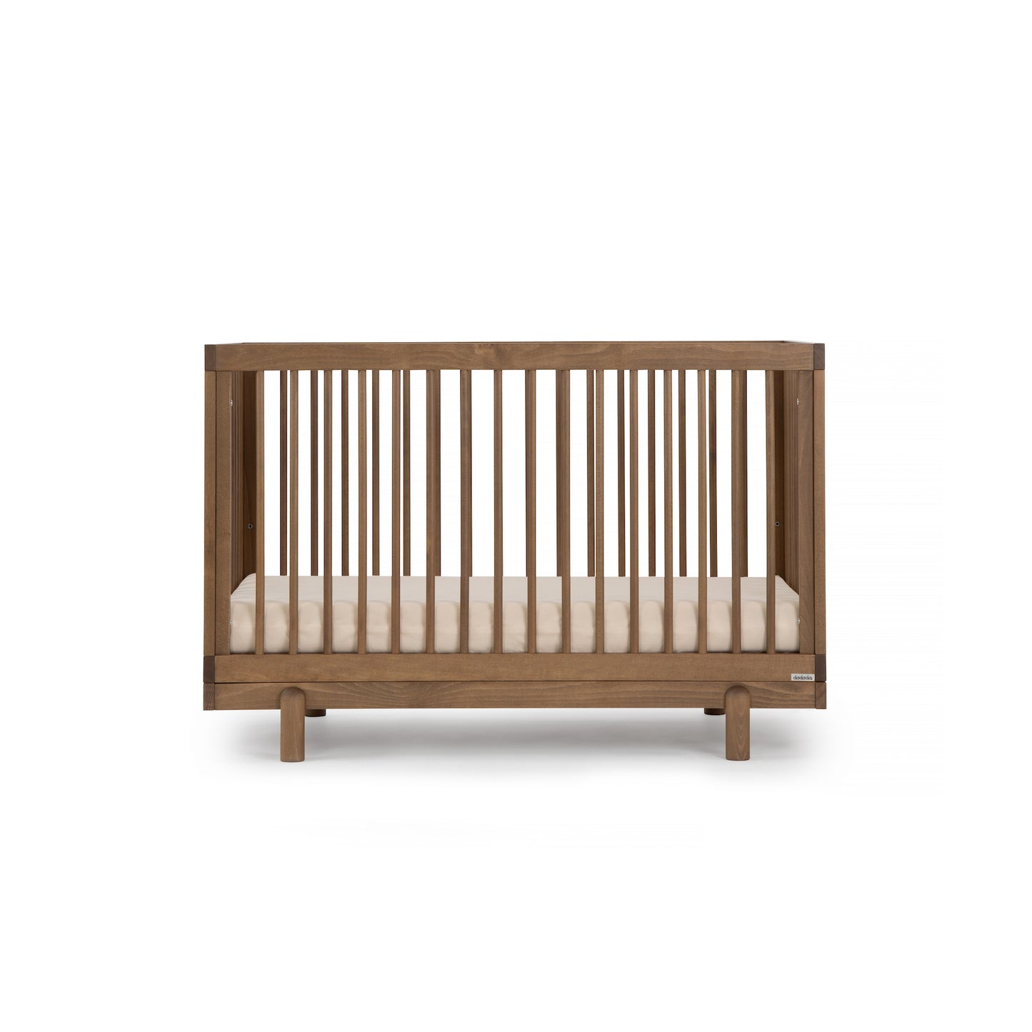 Bliss 4-in-1 convertible crib, walnut