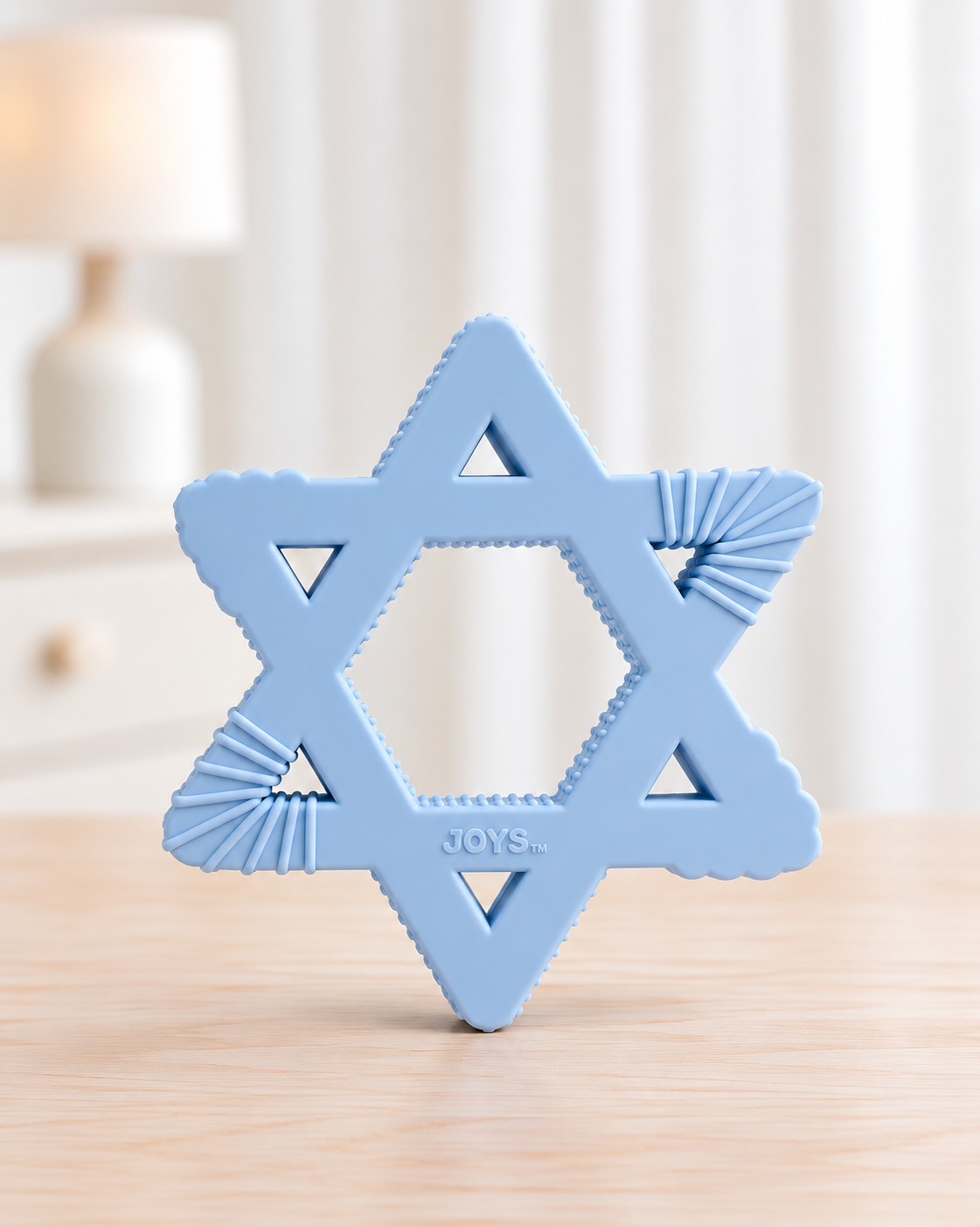 Silicone Star of David - Blue