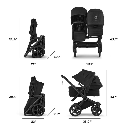 Bugaboo Donkey 6 Single to Double Stroller