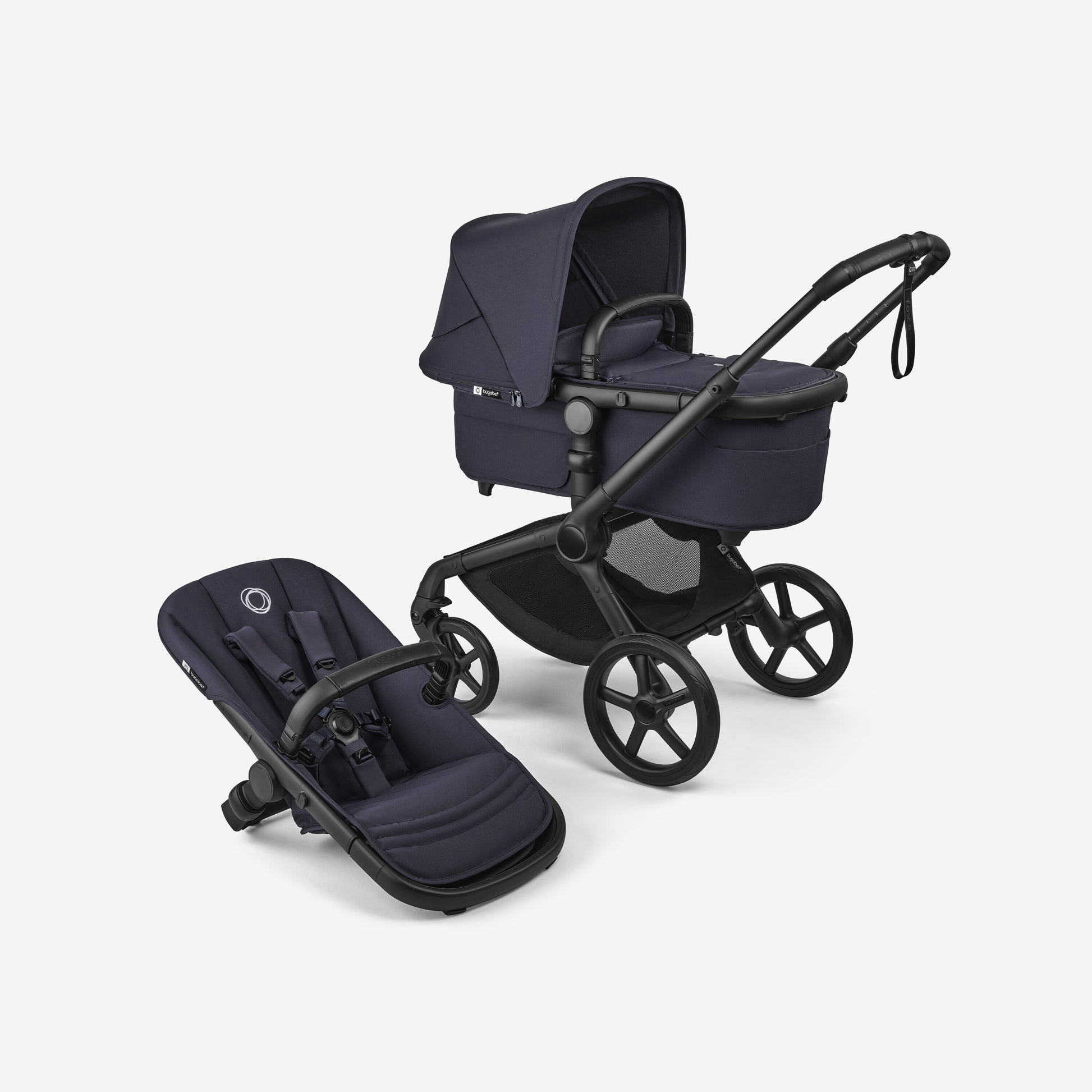 bugaboo fox 3 vs 5 Bugaboo Fox 5 Renew Complete Stroller Black/Deep Indigo