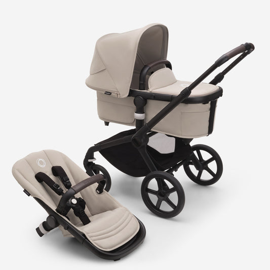 Bugaboo Fox 5 complete BLACK/DESERT TAUPE-DESERT TAUPE