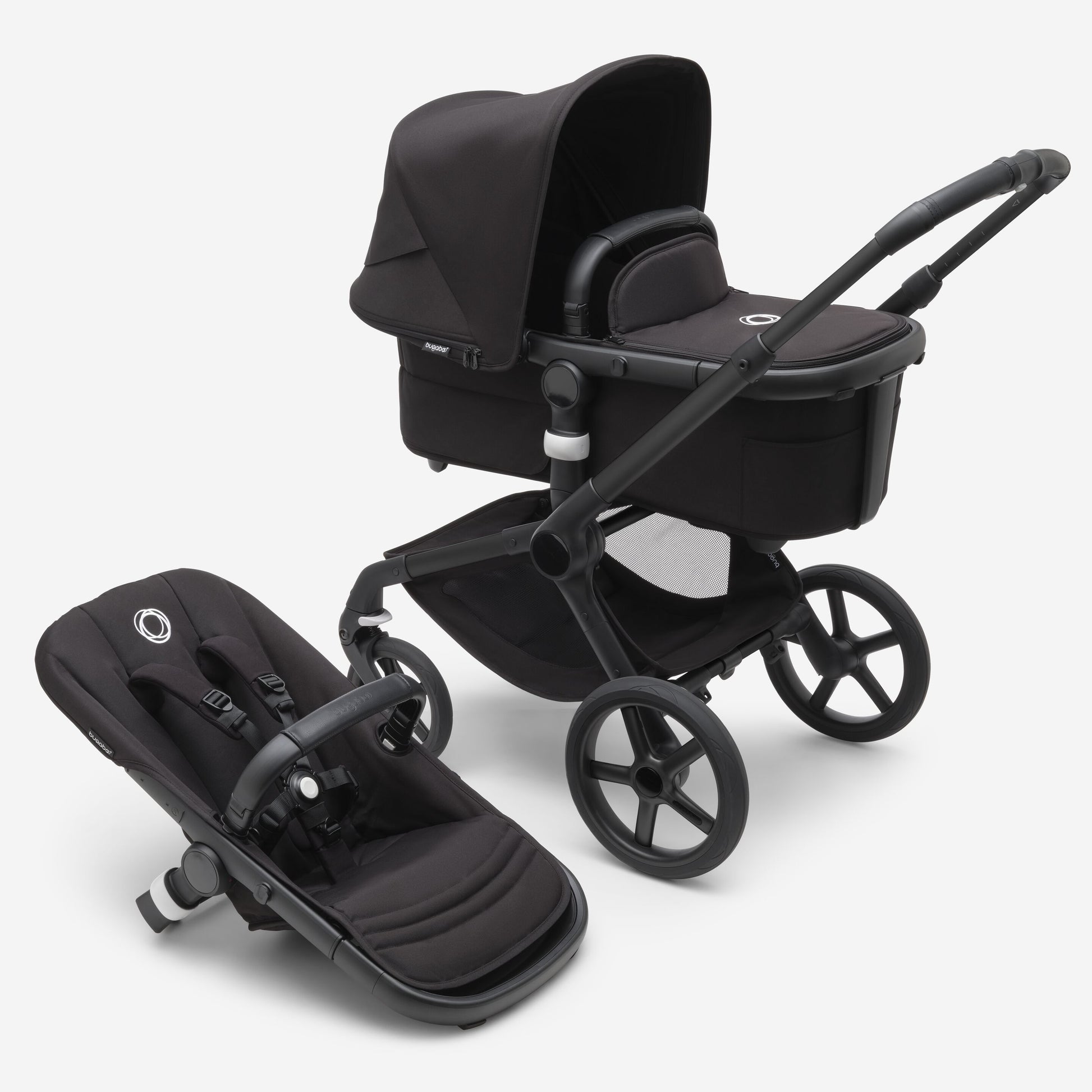 bugaboo fox 5 midnight black Bugaboo Fox 5 complete BLACK/MIDNIGHT BLACK-MIDNIGHT BLACK