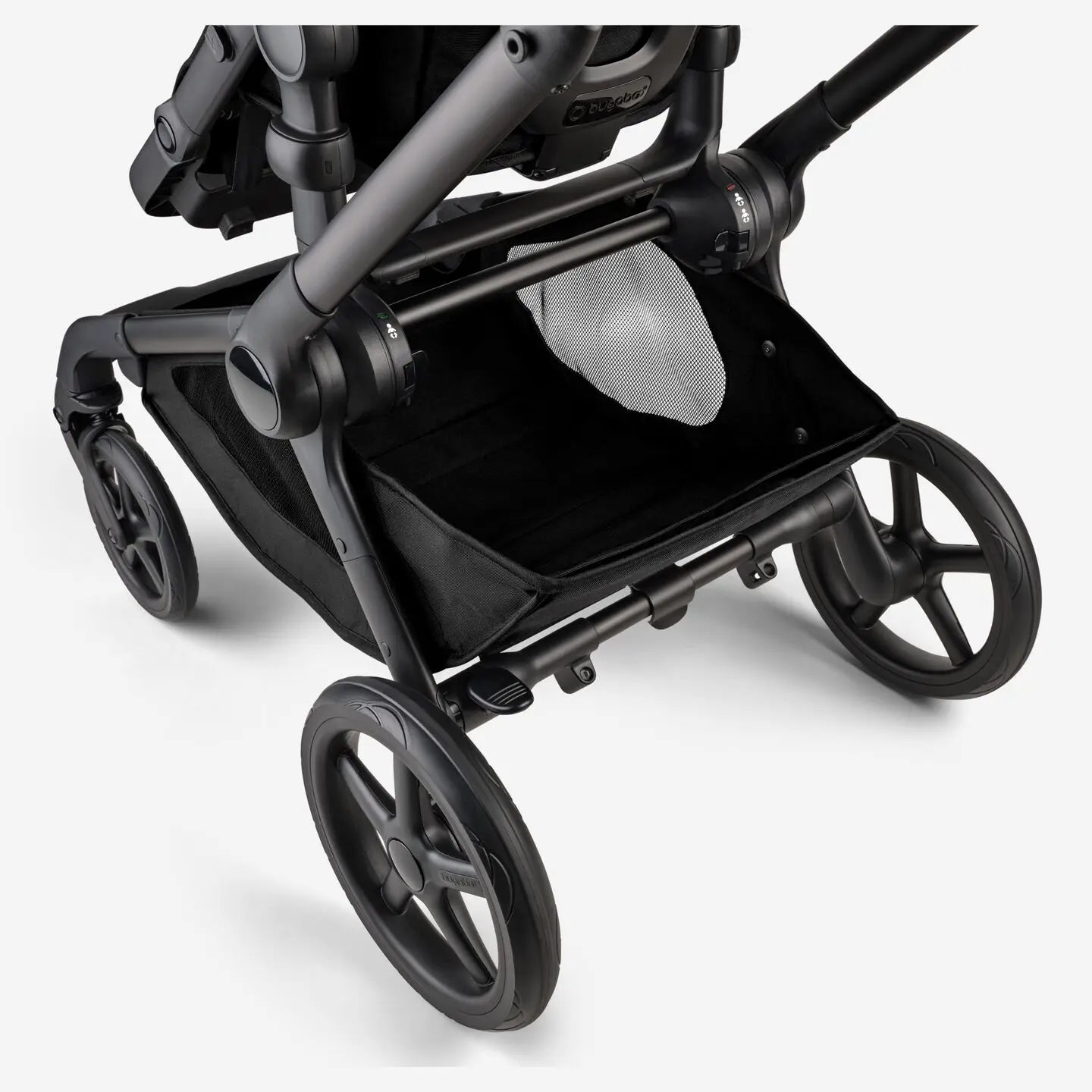 Bugaboo Kangaroo Single to Double Complete Stroller - BLACK/MIDNIGHT BLACK