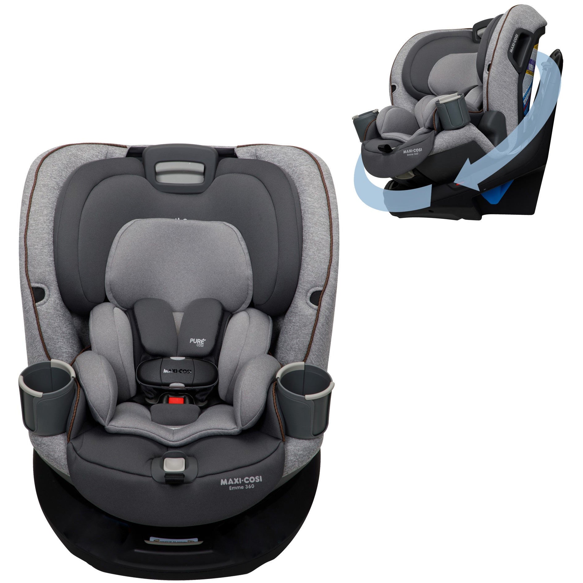 Maxi Cosi Emme 360 Rotating All-in-One Convertible Car Seat Meadow Wonder