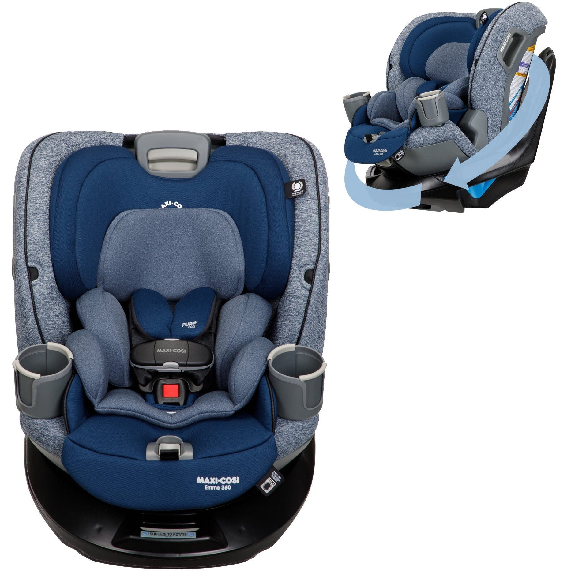 maxi-cosi emme 360 rotating all-in-one convertible car seat reviews Maxi Cosi Emme 360 Rotating All-in-One Convertible Car Seat Meadow Wonder
