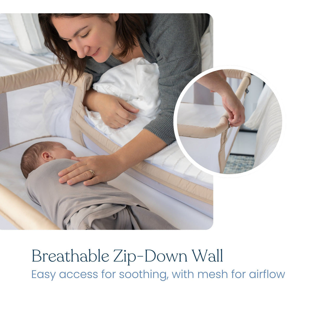 HALO Bedside Sleeper standalone bassinet