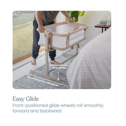 HALO Bedside Sleeper breathable mesh