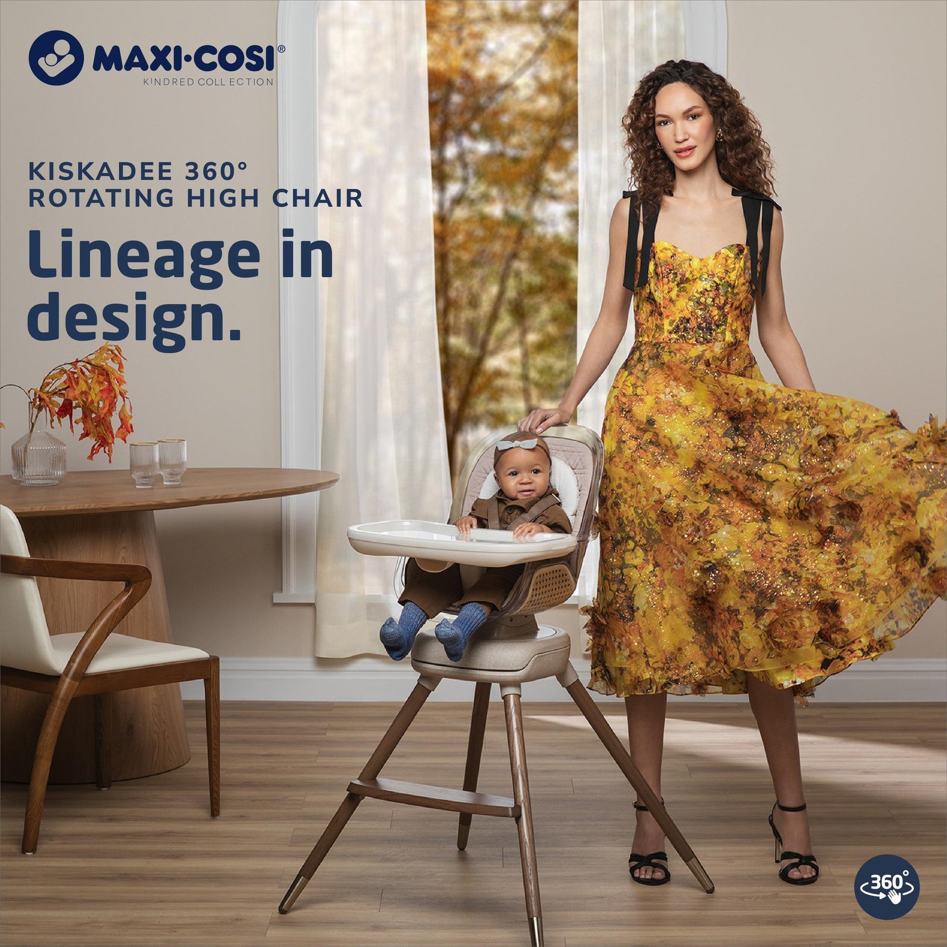 how to open maxi cosi high chair Maxi-Cosi Kindred Kiskadee 360° Rotating High Chair – Everything But The Baby
