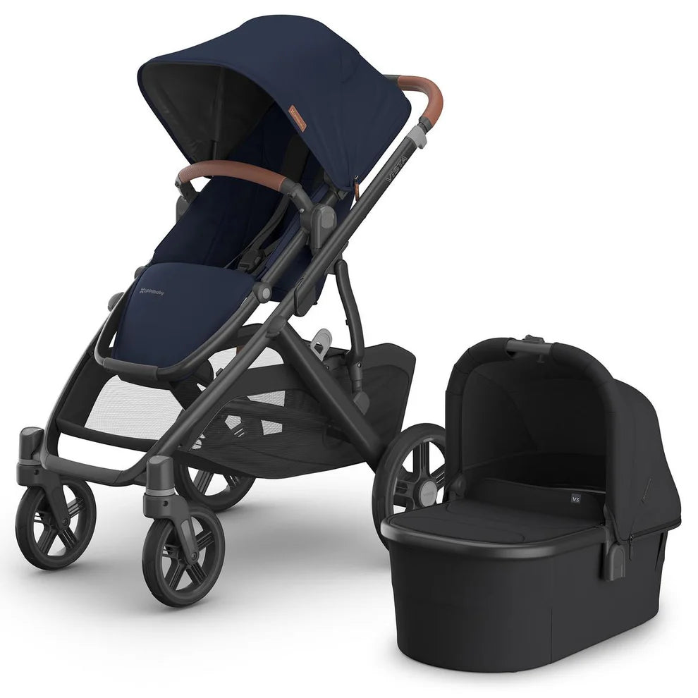 UPPAbaby Vista V3 Stroller & Bassinet V3 Bundle - Noa / Jake