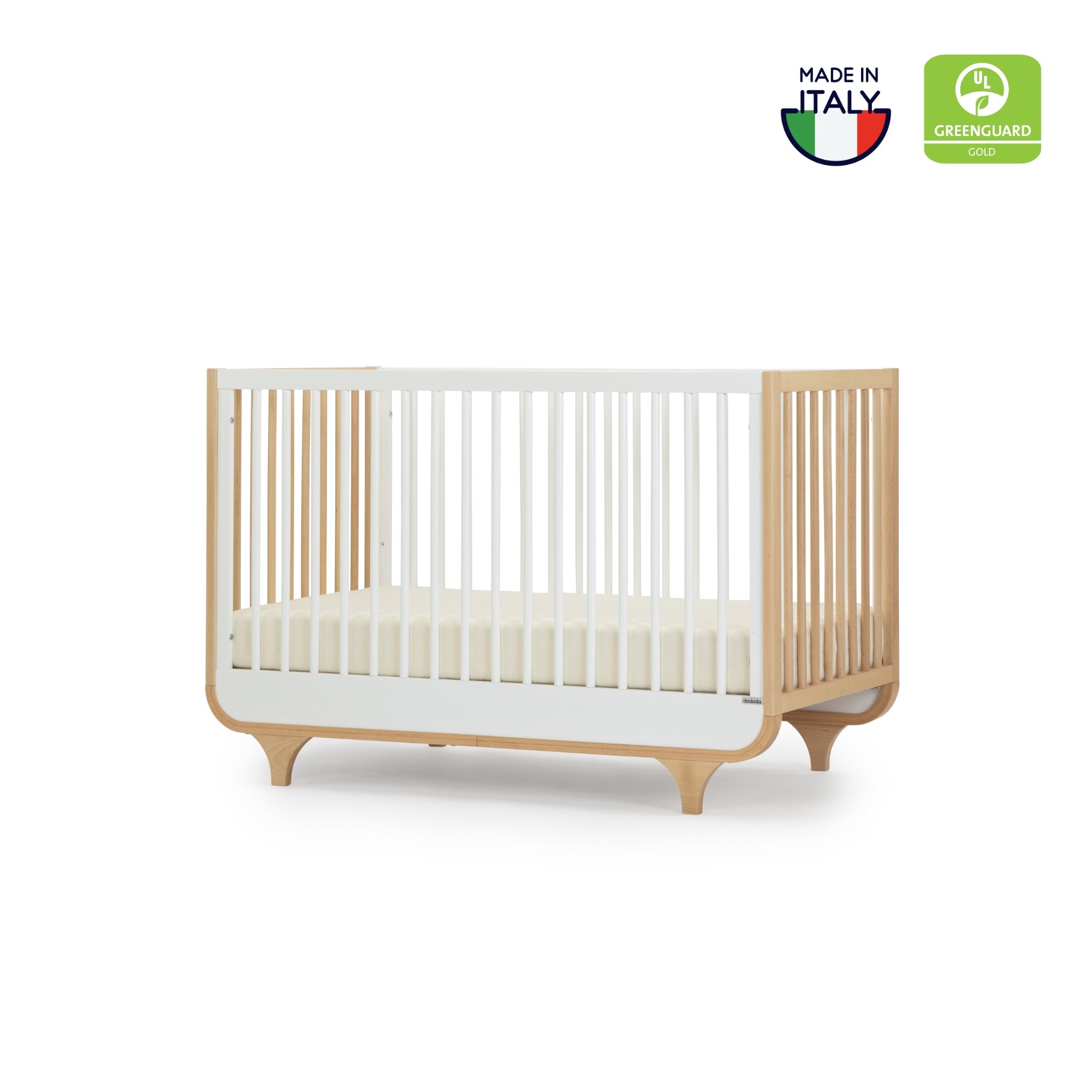 3 in 1 crib white best sale