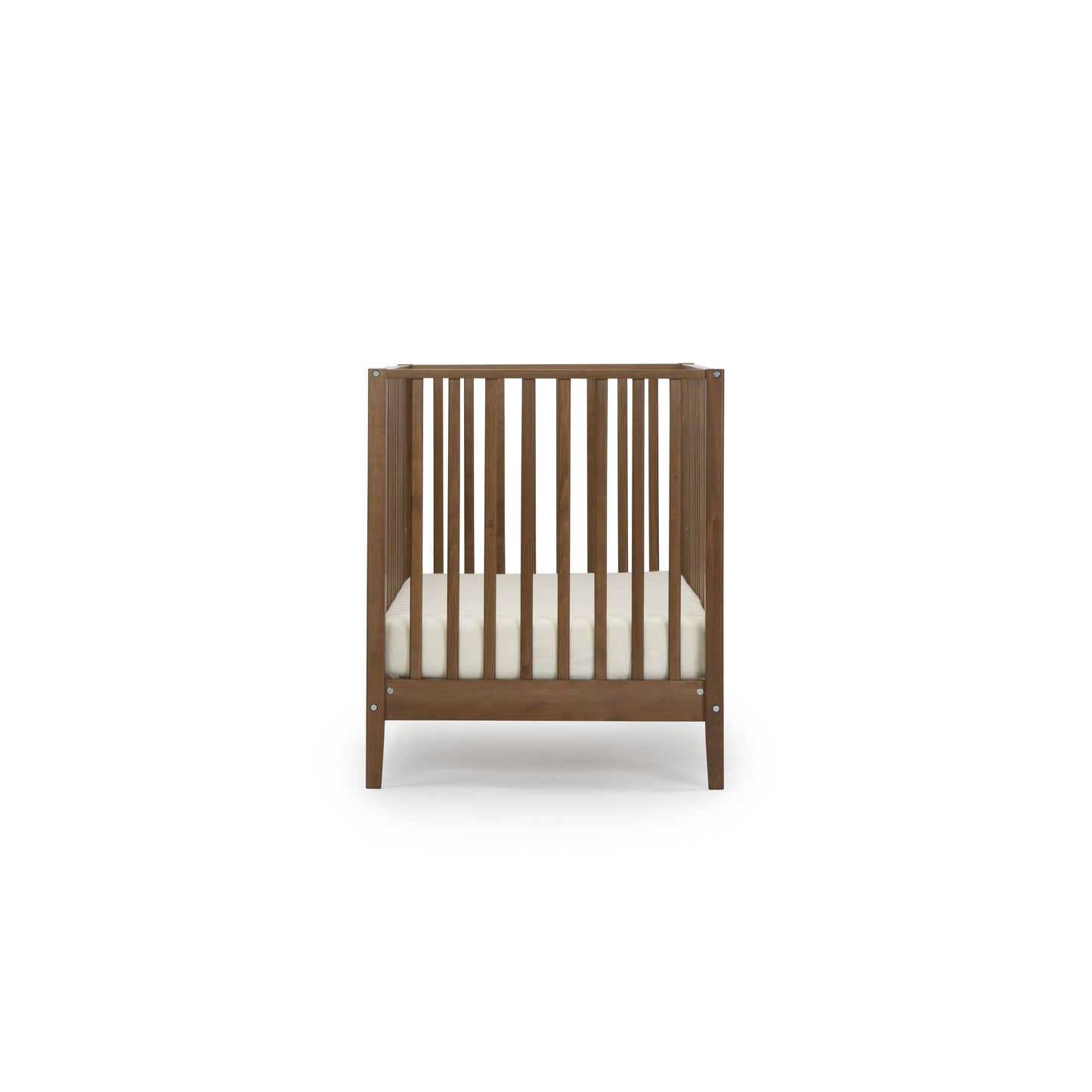 Lala 3-in-1 convertible crib, walnut