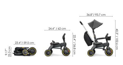 Liki Trike S3 dimensions