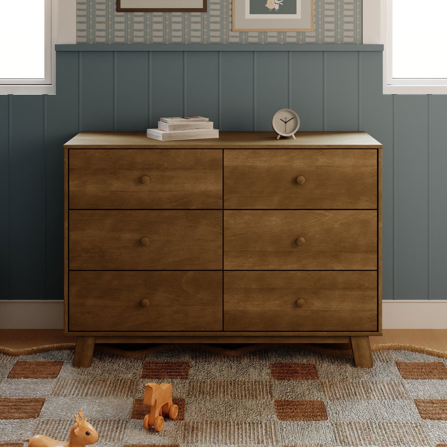 Babyletto Hudson Modern 6-Drawer Double Dresser