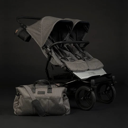 Mountain Buggy Duet Luxury Double Stroller - Herringbone