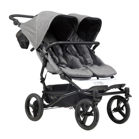 Mountain Buggy Duet Luxury Double Stroller - Herringbone