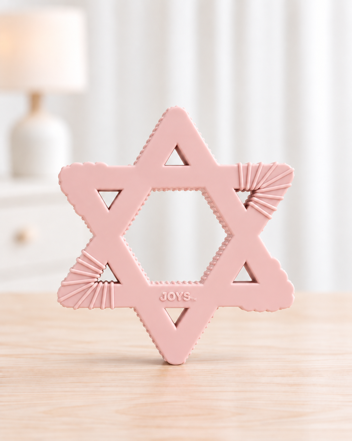 Silicone Star of David - Pink
