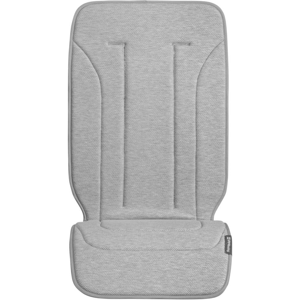 Reversible Seat Liner - Phoebe - Breathable Light Grey | Cozy Fleece