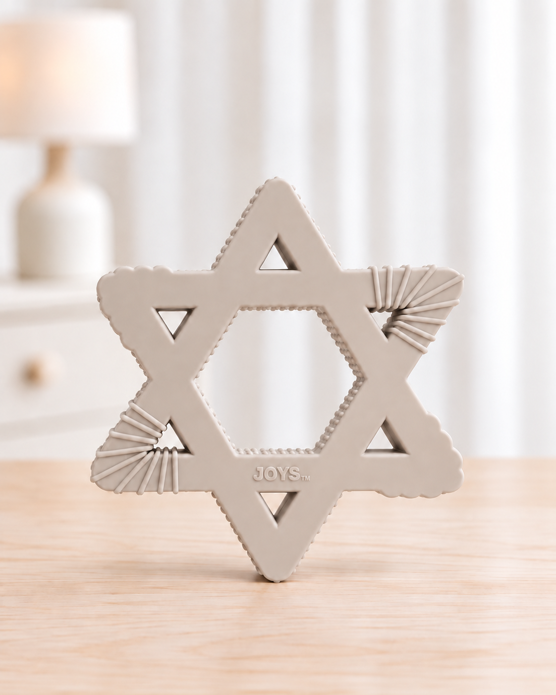 Silicone Star of David - Tan