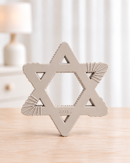 Silicone Star of David - Tan