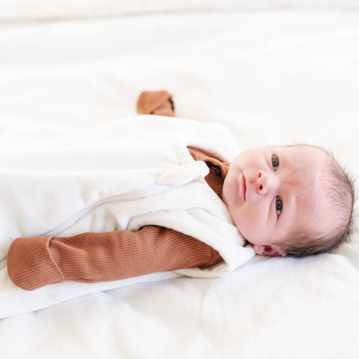 Wearable Blankets - Cream / Small Minky